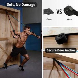Fitness Resolution-11 PC Restistance Bands Set™