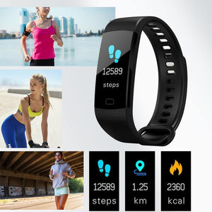 Fitness Resolution-Y5 Multification Smart Fitness Tracker